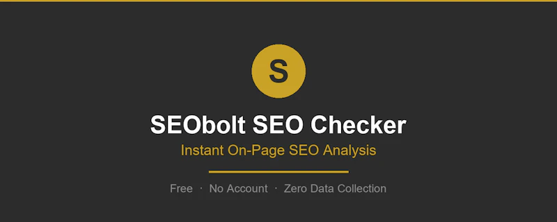 SEObolt SEO Checker (Chrome Extension) screenshot 1