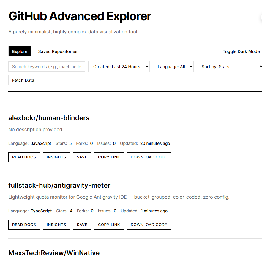 GitHub Advanced Explorer gallery image