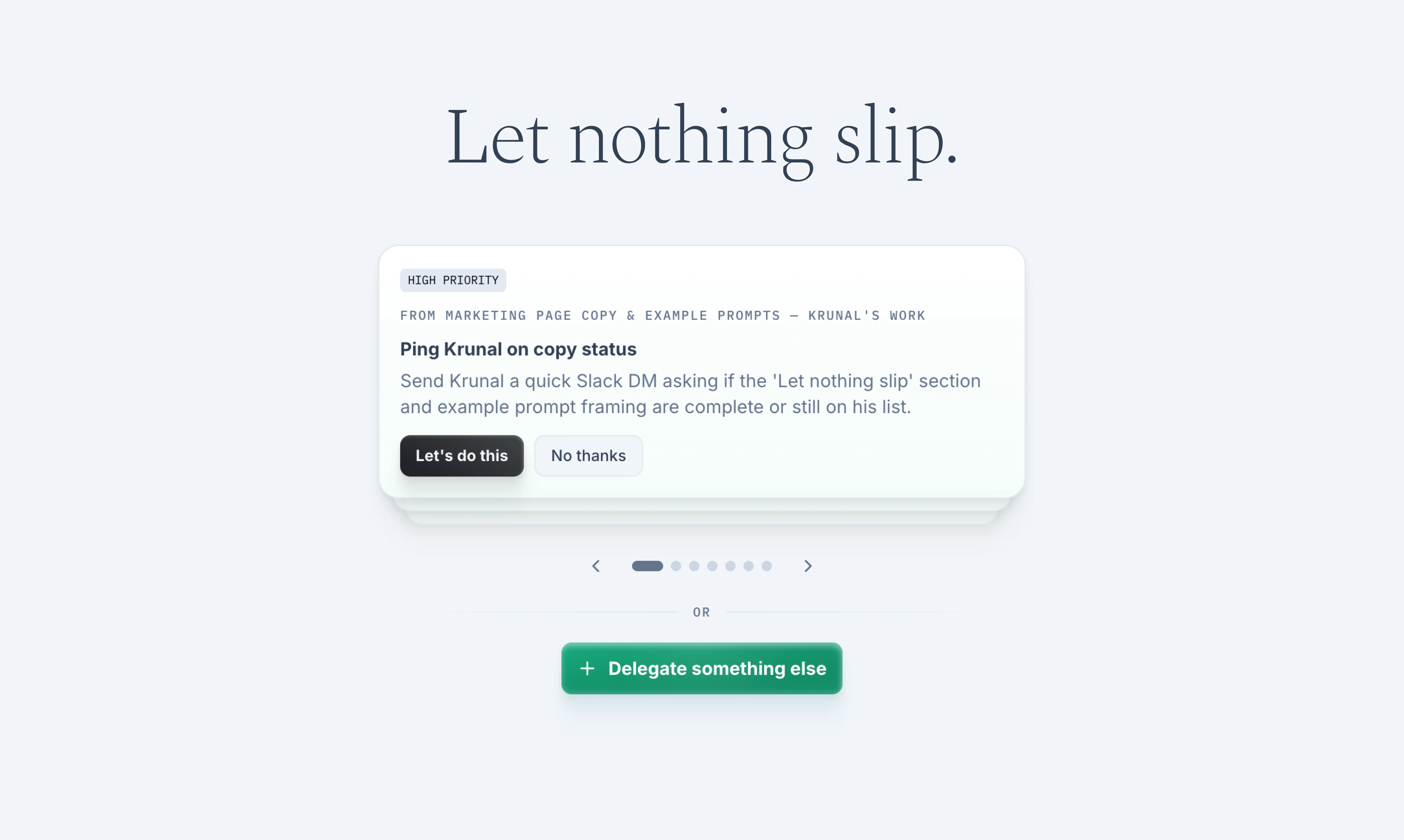 Yutori Delegate screenshot 4