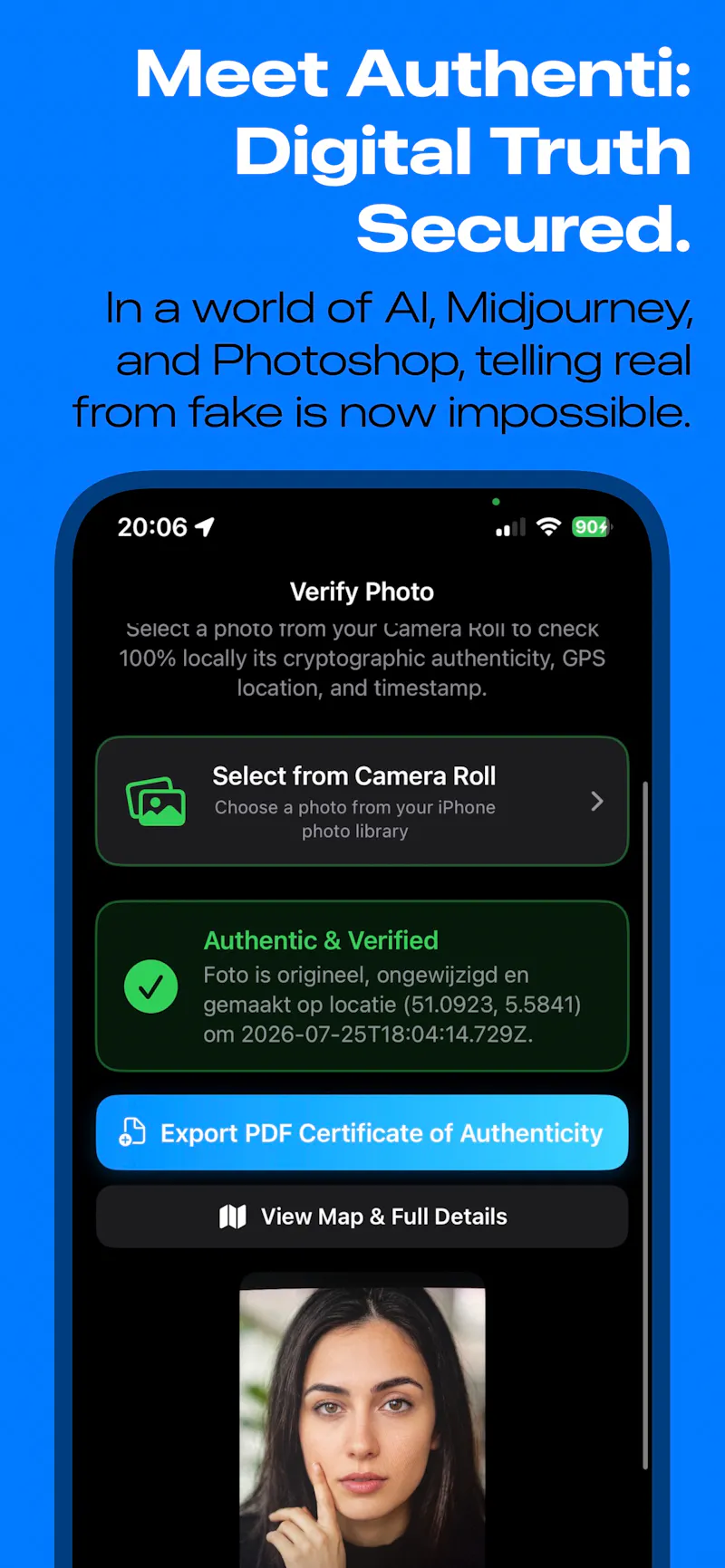 Authenti screenshot 1