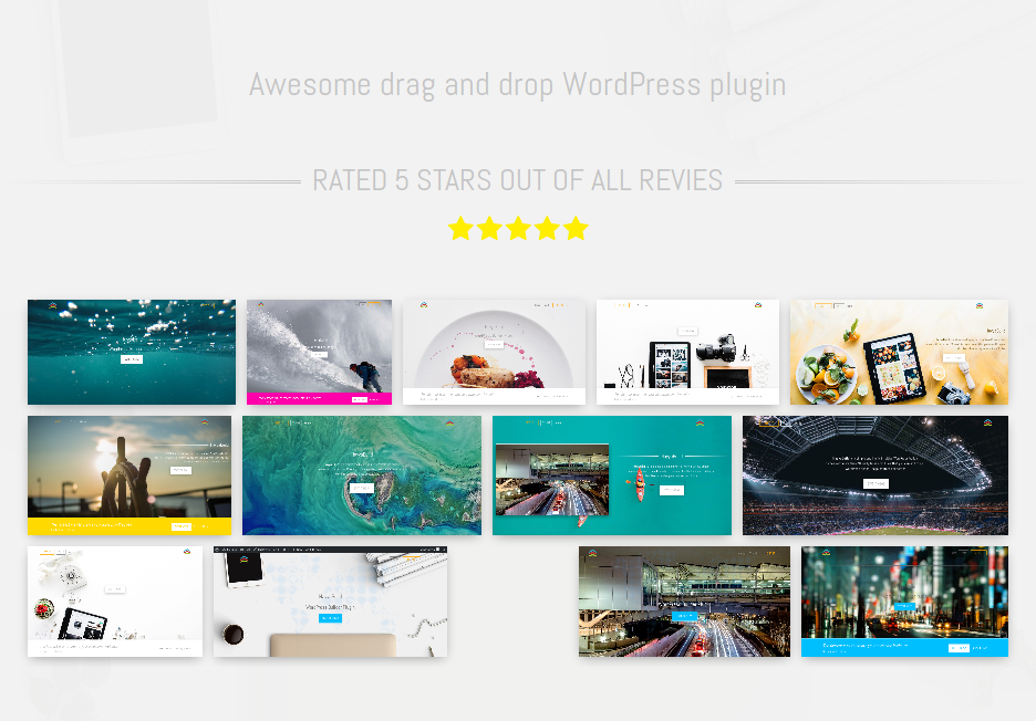HayyaBuild - WordPress builder gallery image