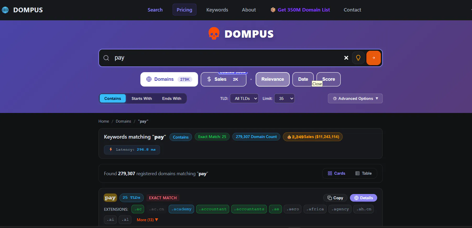 domain search gallery image