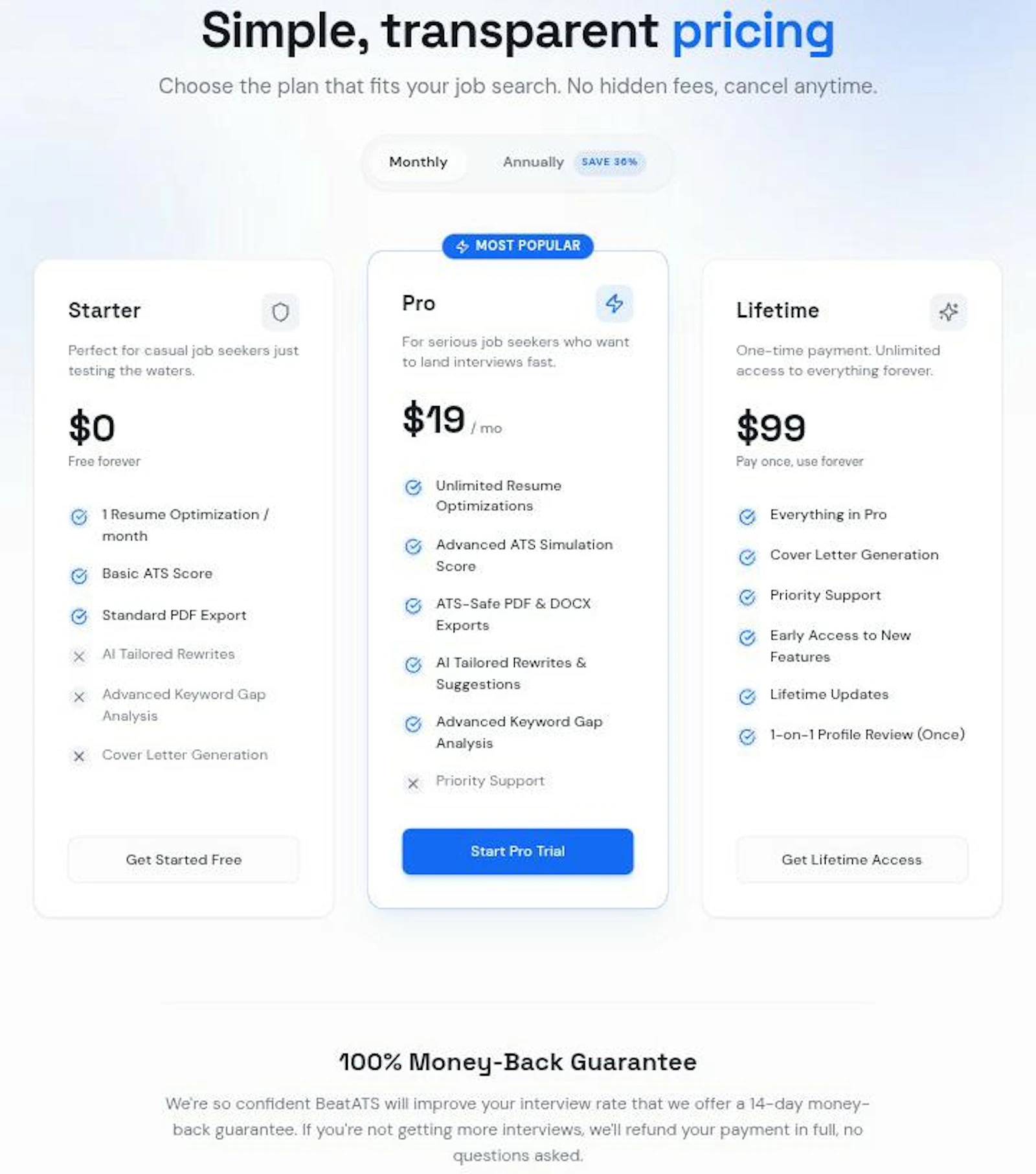 BeatATS — Beat the ATS. Get Interviews. screenshot 8