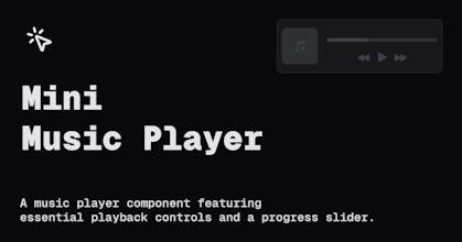 Music Player Components gallery image