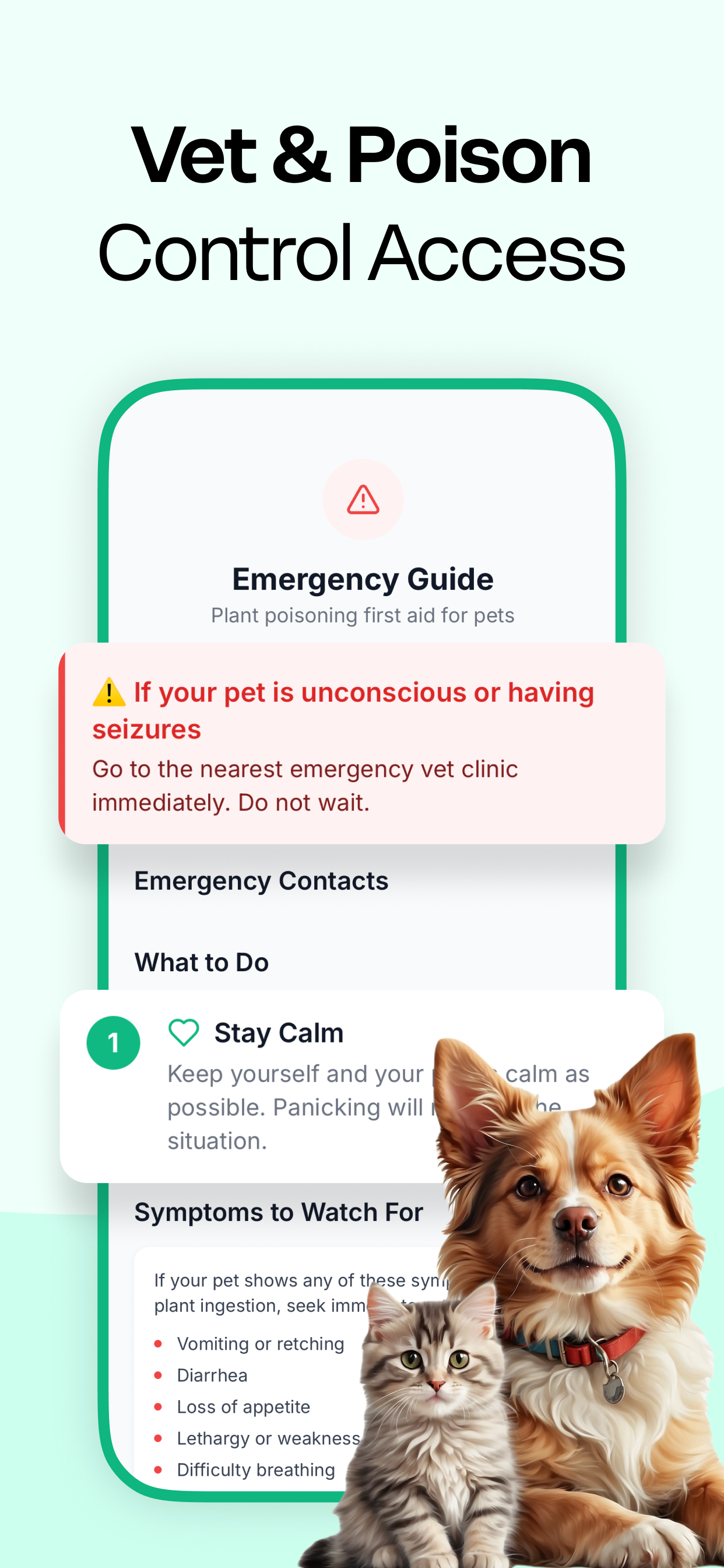Petguard - AI Plant, Food & Symptom Scan - Il tuo compagno di sicurezza e salute per animali domestici all-in. media 6
