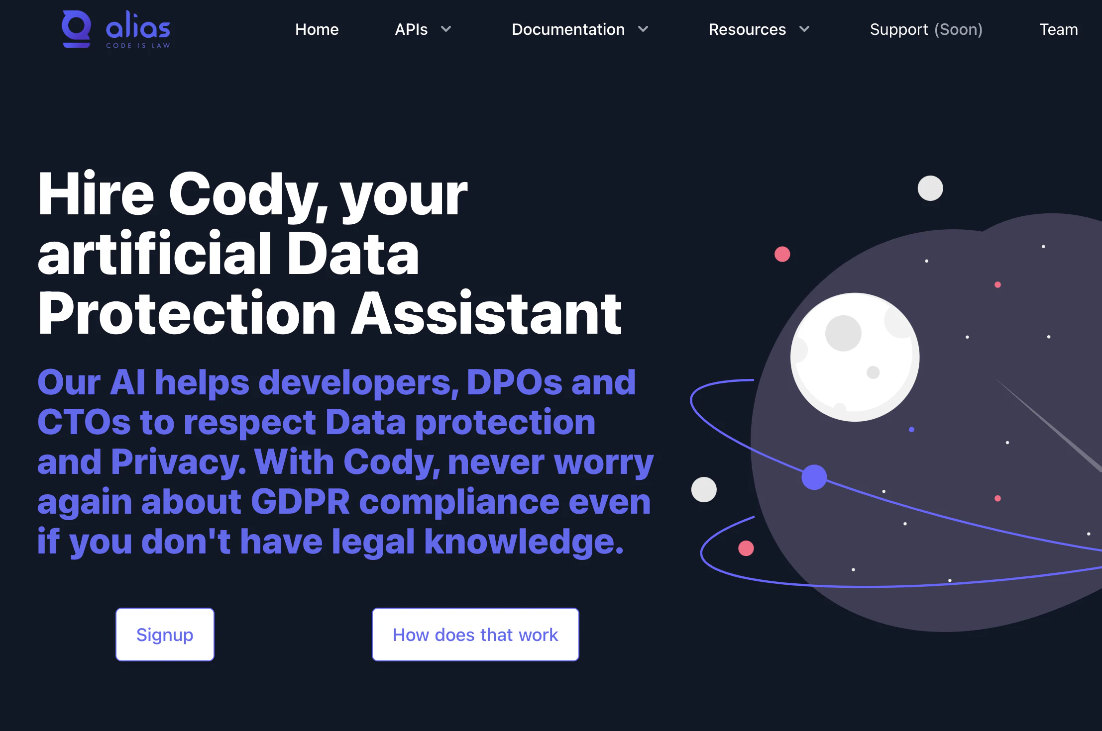 Hire Cody, Your DPO as Code