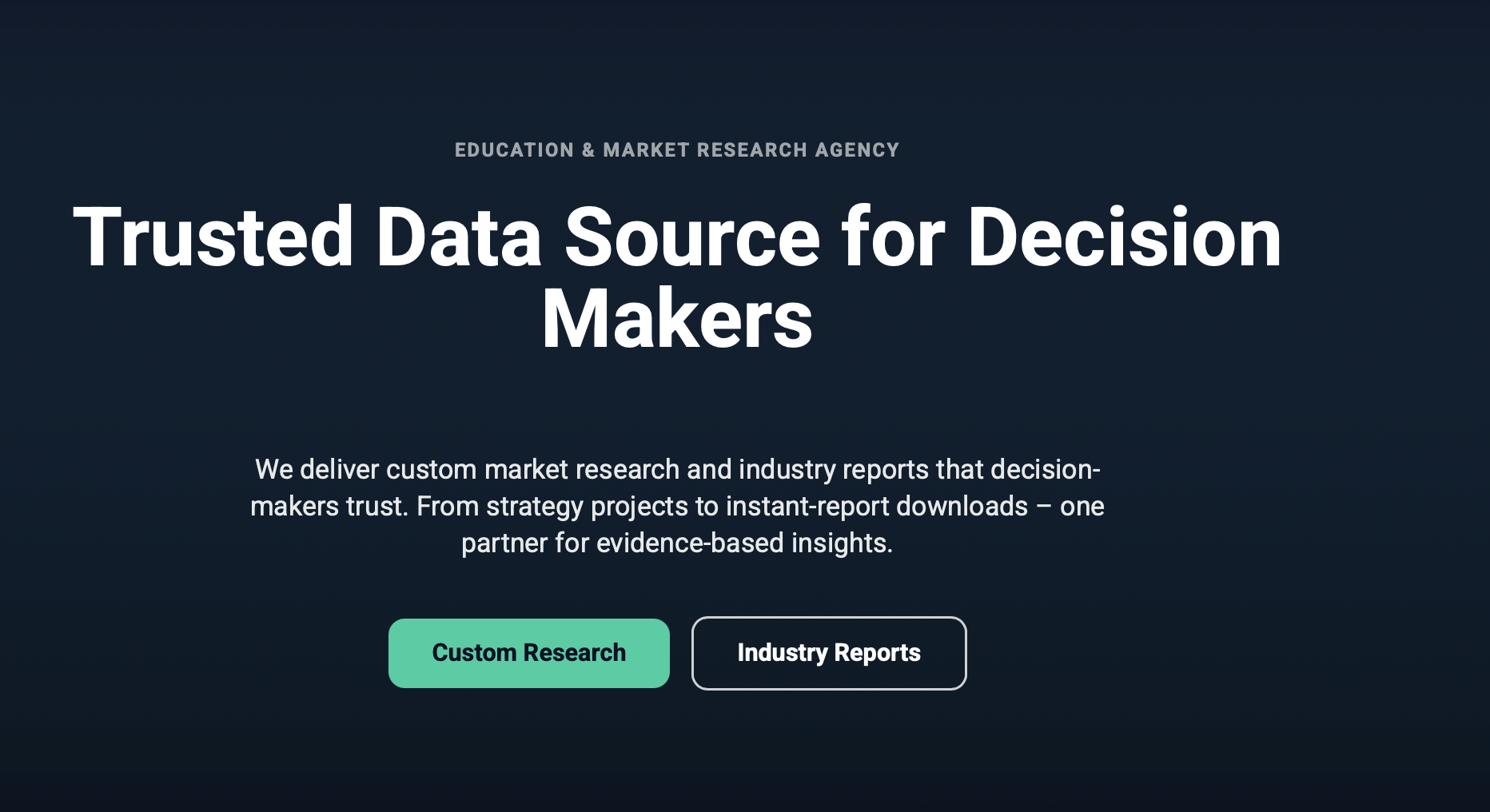 ZipDo Market Research Services & Data - Main product screenshot demonstrating key features and user interface