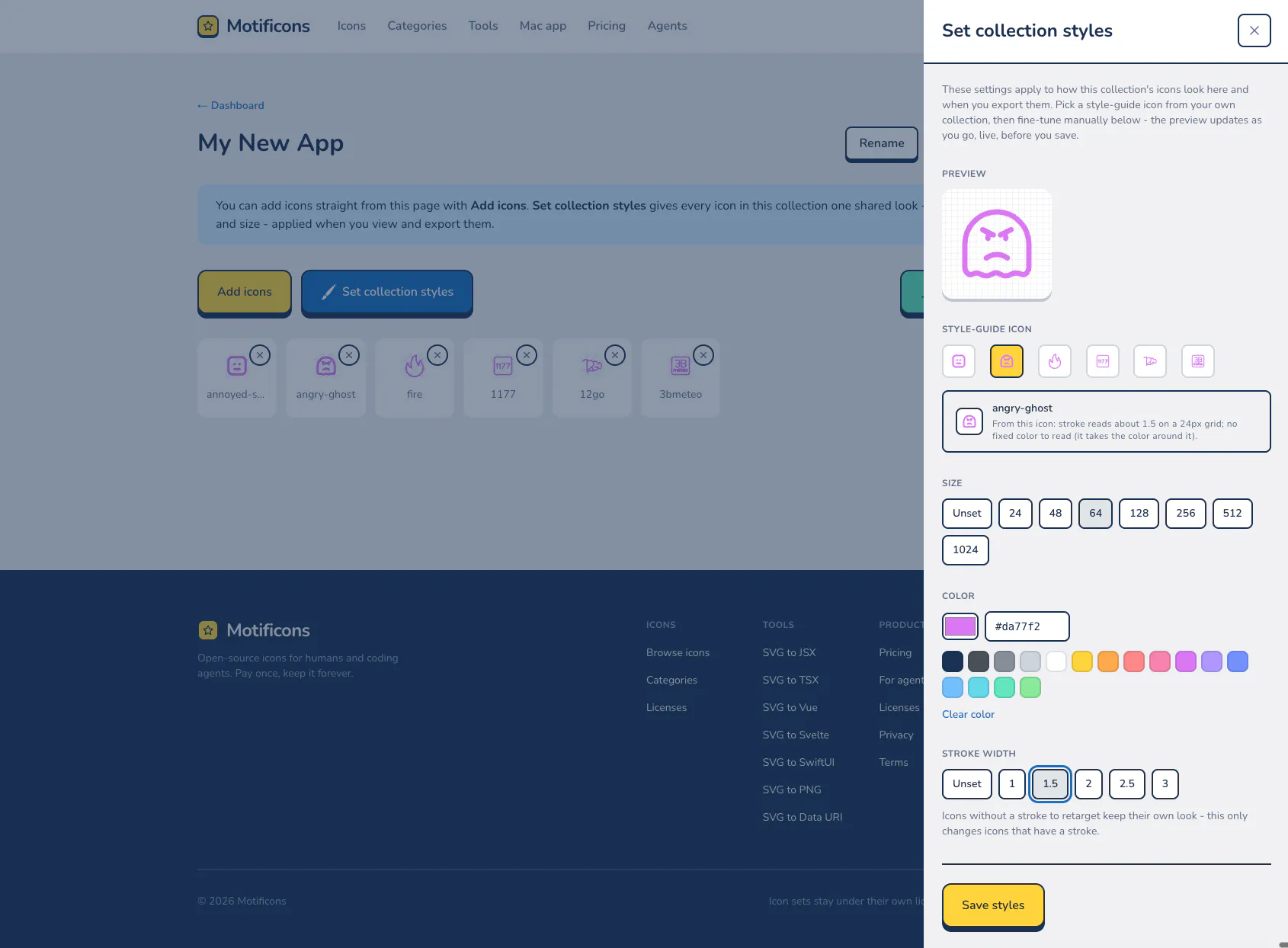Motificons screenshot 2
