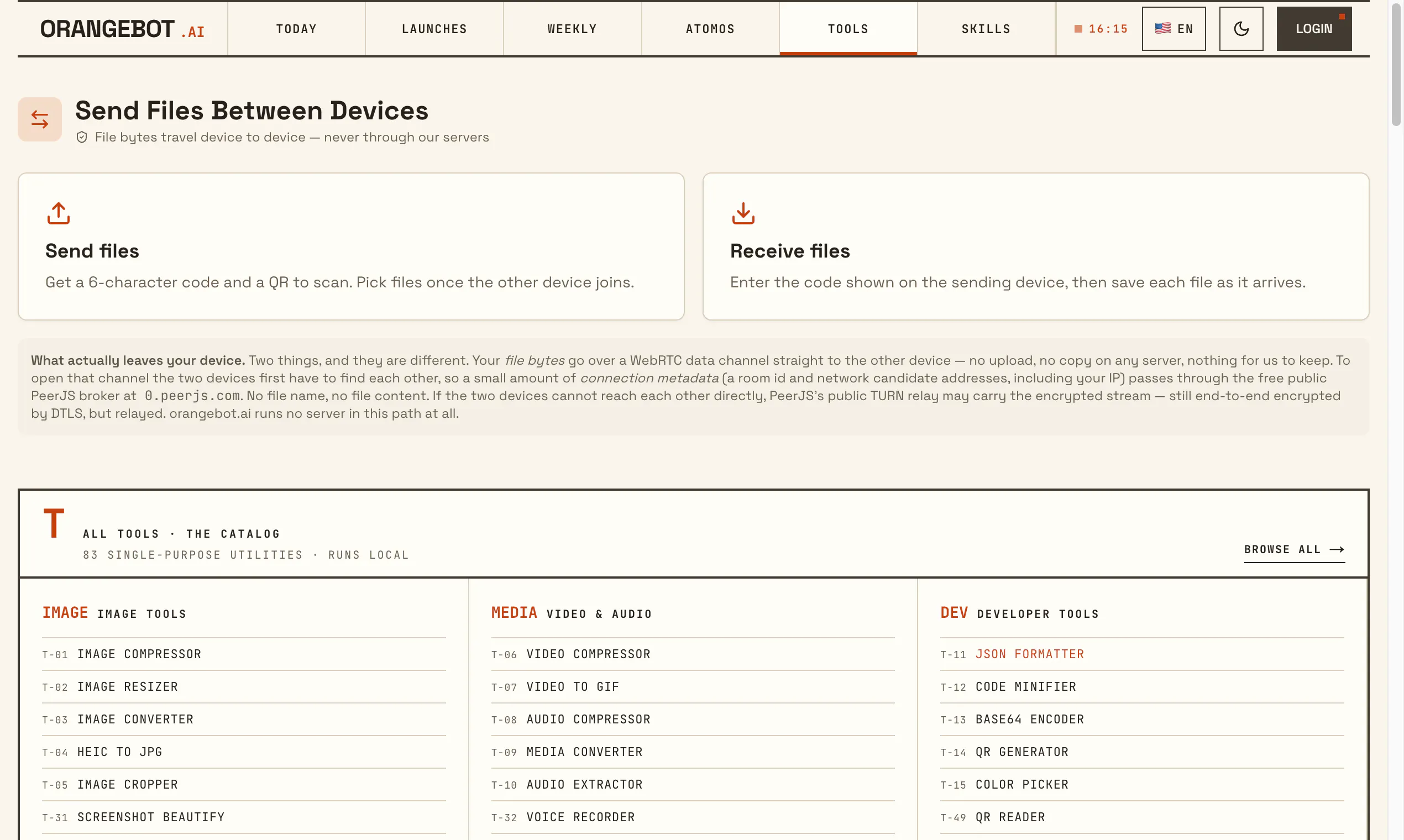 File Transfer by OrangeBot gallery image