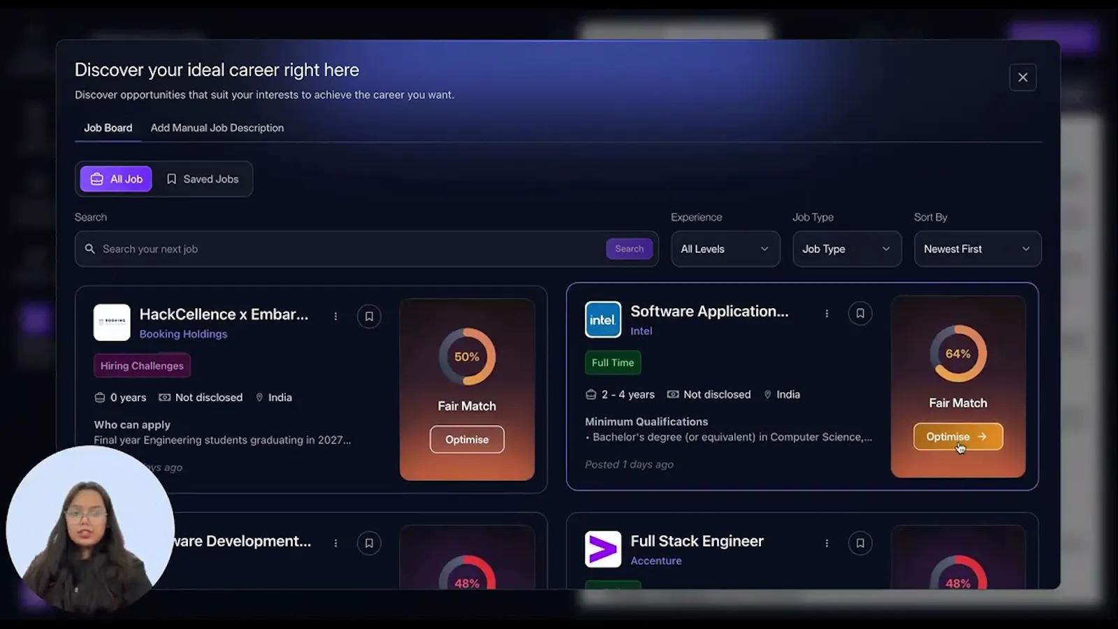 CareerZenith screenshot 1 (video preview)