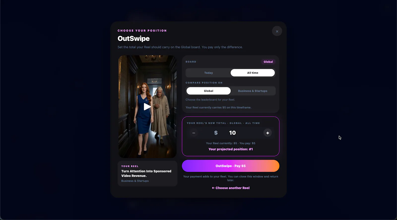 OutSwipe screenshot 5
