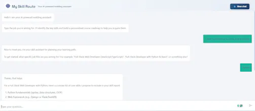 My Skill Route gallery image