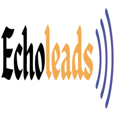 EchoLeads.ai  - Product Hunt launch logo and brand identity