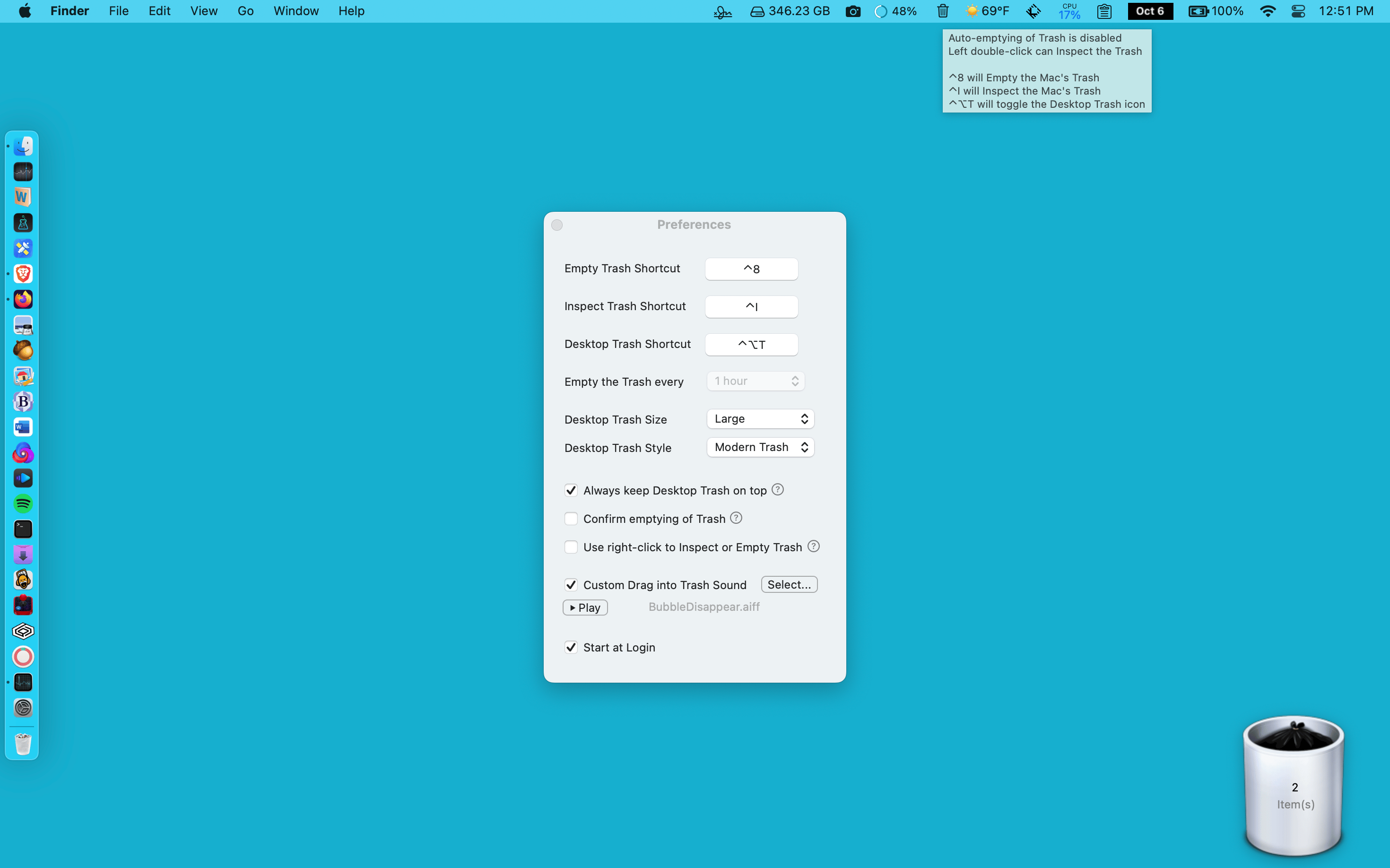 Media Thùng rác Buddy Plus - Một bộ tăng cường rác cho macOS 1