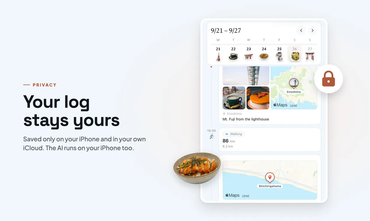 RecoLife: Life Log & Route Map gallery image