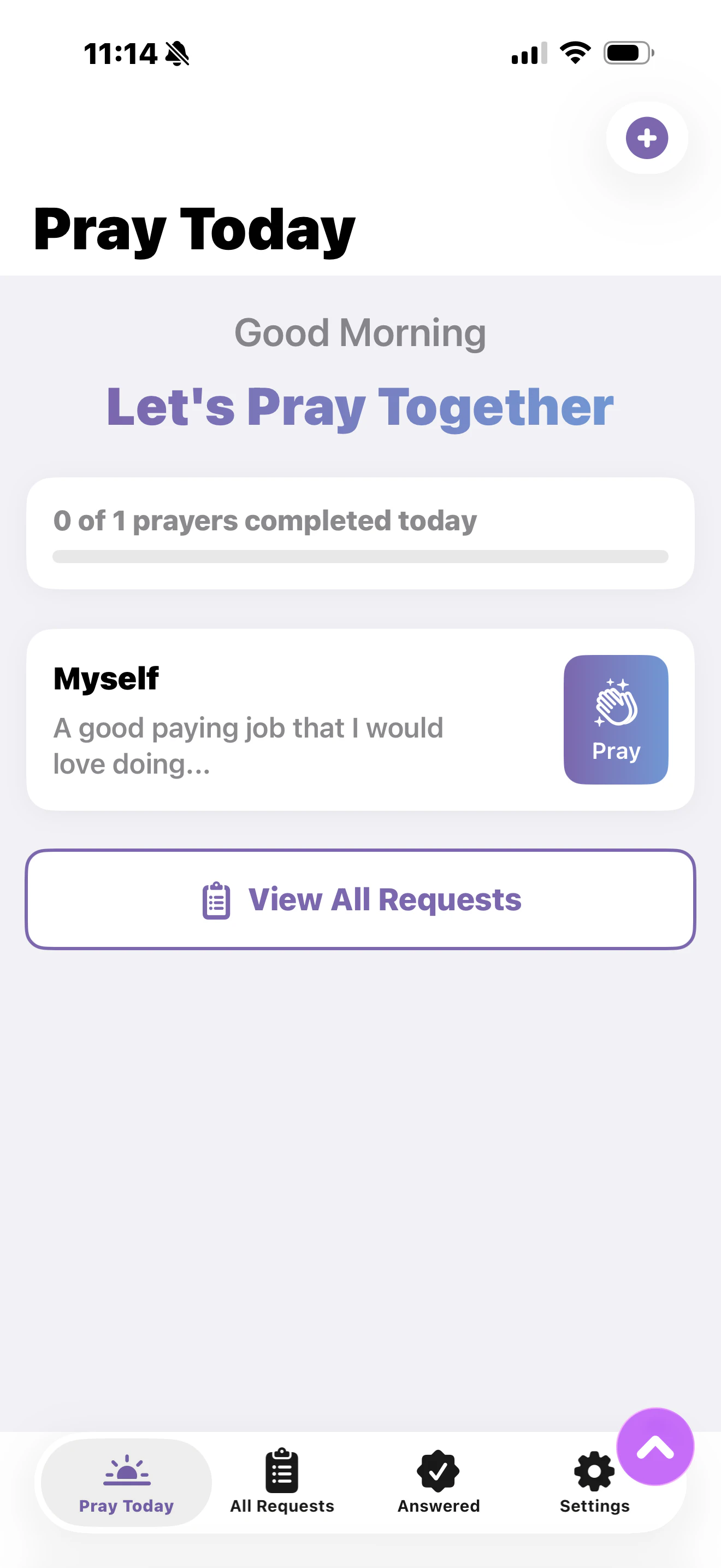 Pray for Them: Prayer Tracker