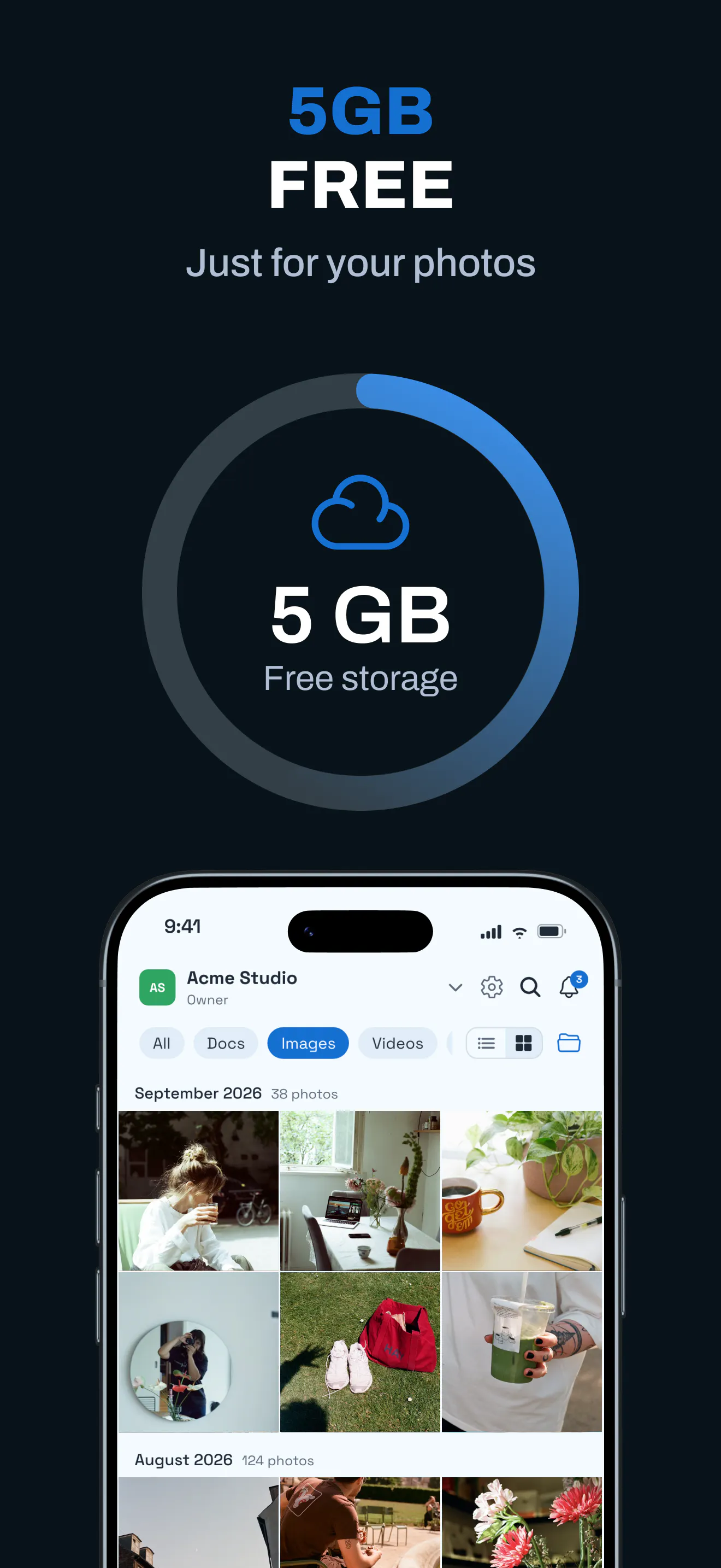 Dosya cloud storage gallery image