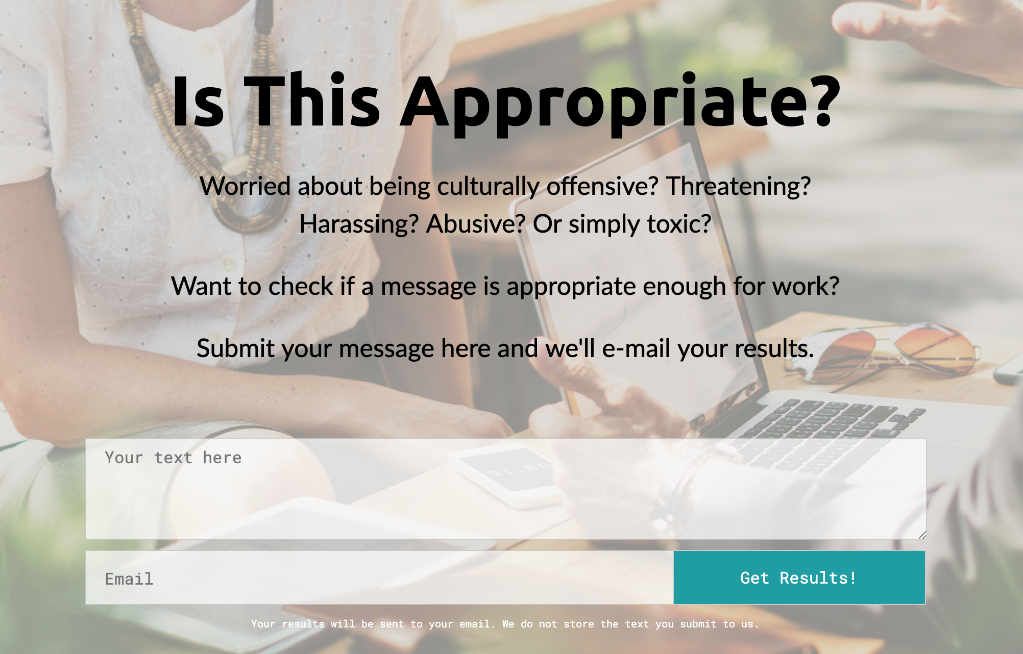 Is This Appropriate? by WorkSafe gallery image