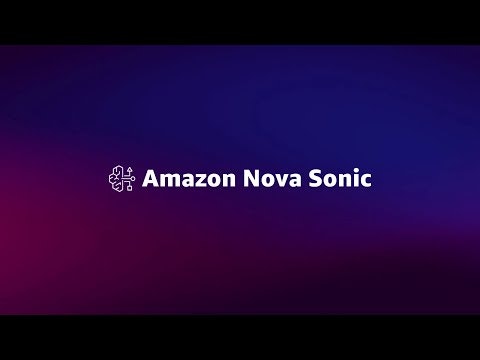 Amazon Nova Sonic gallery image