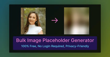 Bulk Image Placeholder Generator gallery image