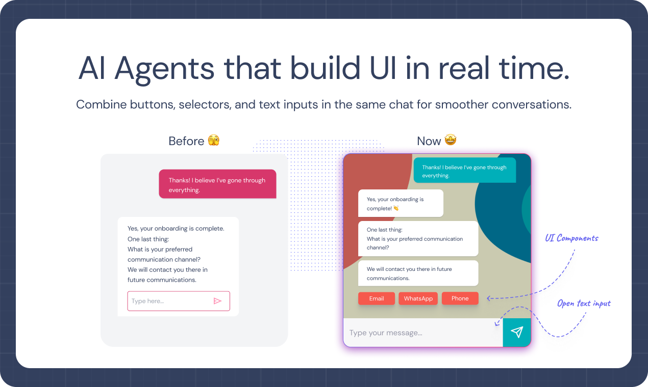 Landbot 4.0 - Screenshot 3 showing product features and functionality