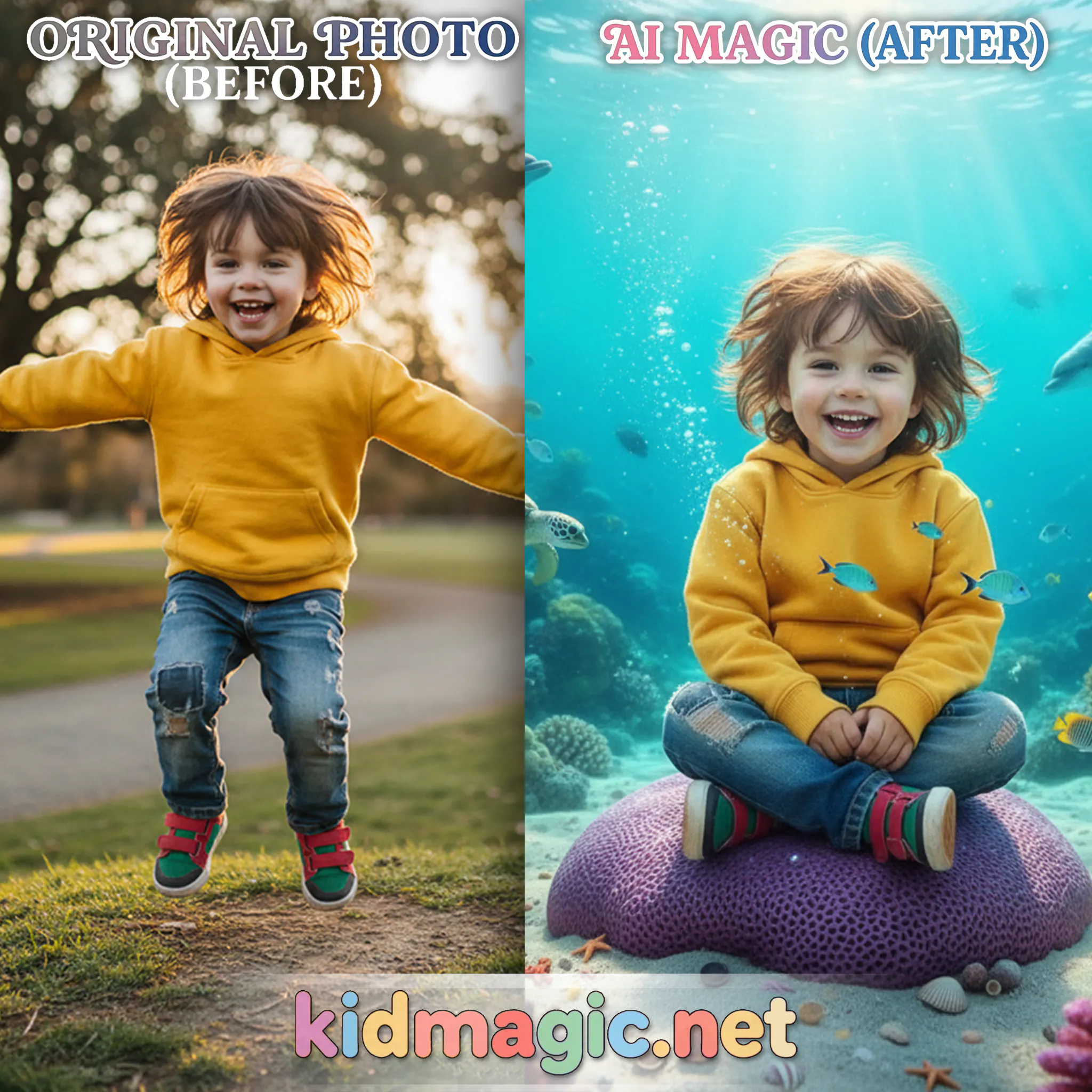 KidMagic 제품 배너