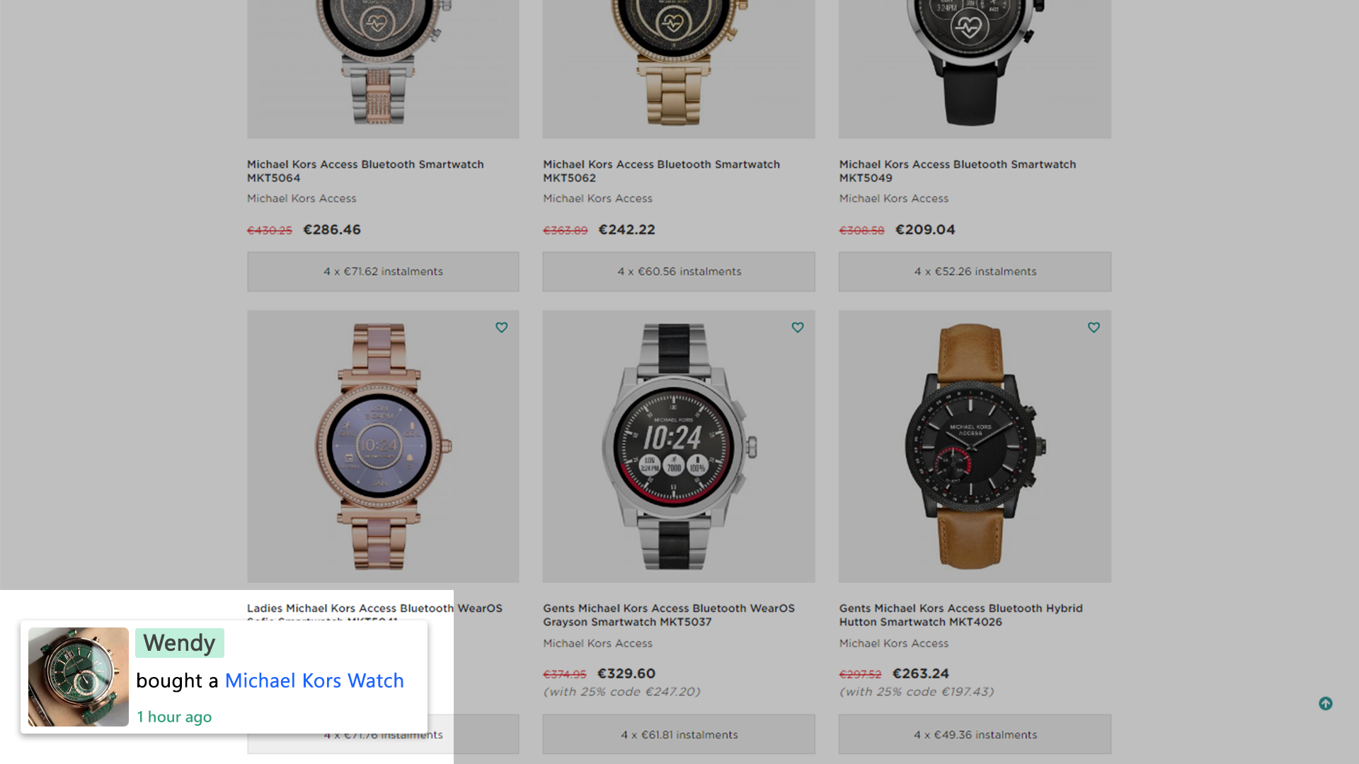 WooCommerce FOMO & Sales Notifications gallery image