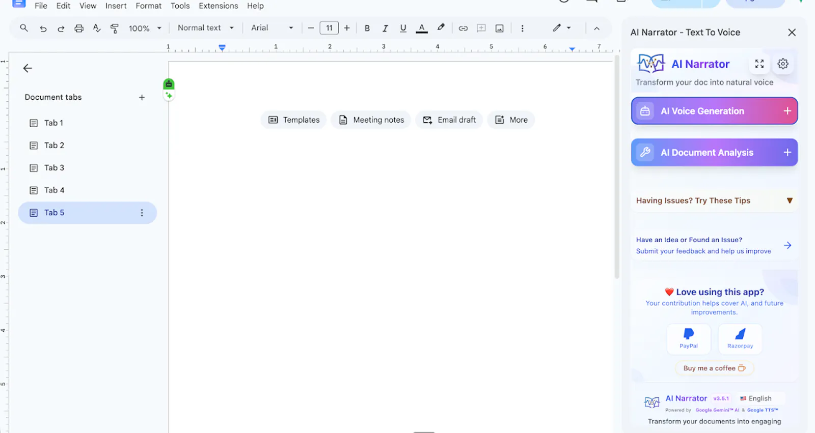 AI Narrator-AI voice generator screenshot 4