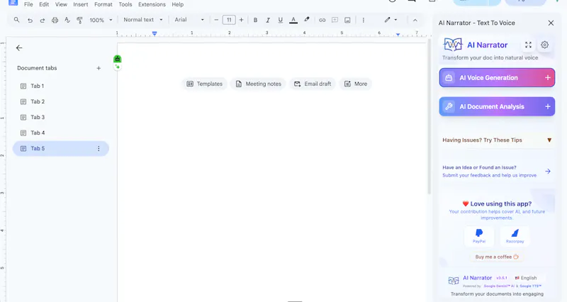AI Narrator-AI voice generator screenshot 4