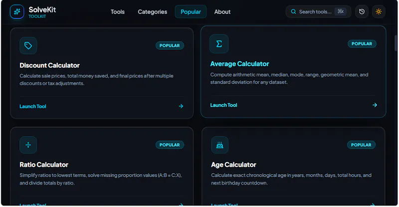 SolveKit — Universal Problem screenshot 7