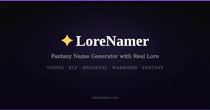 LoreNamer gallery image