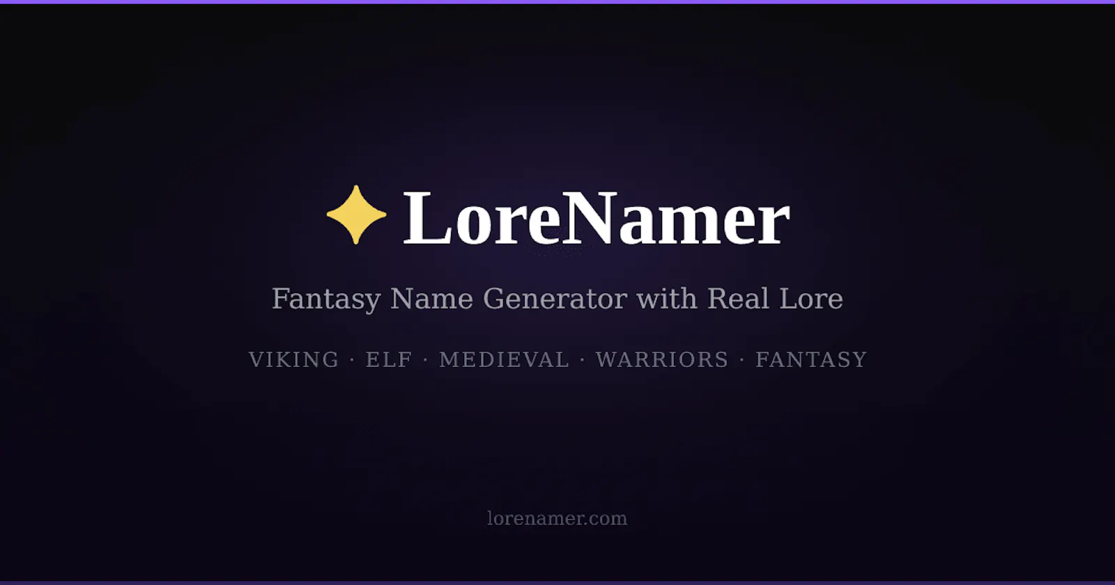 LoreNamer screenshot 1