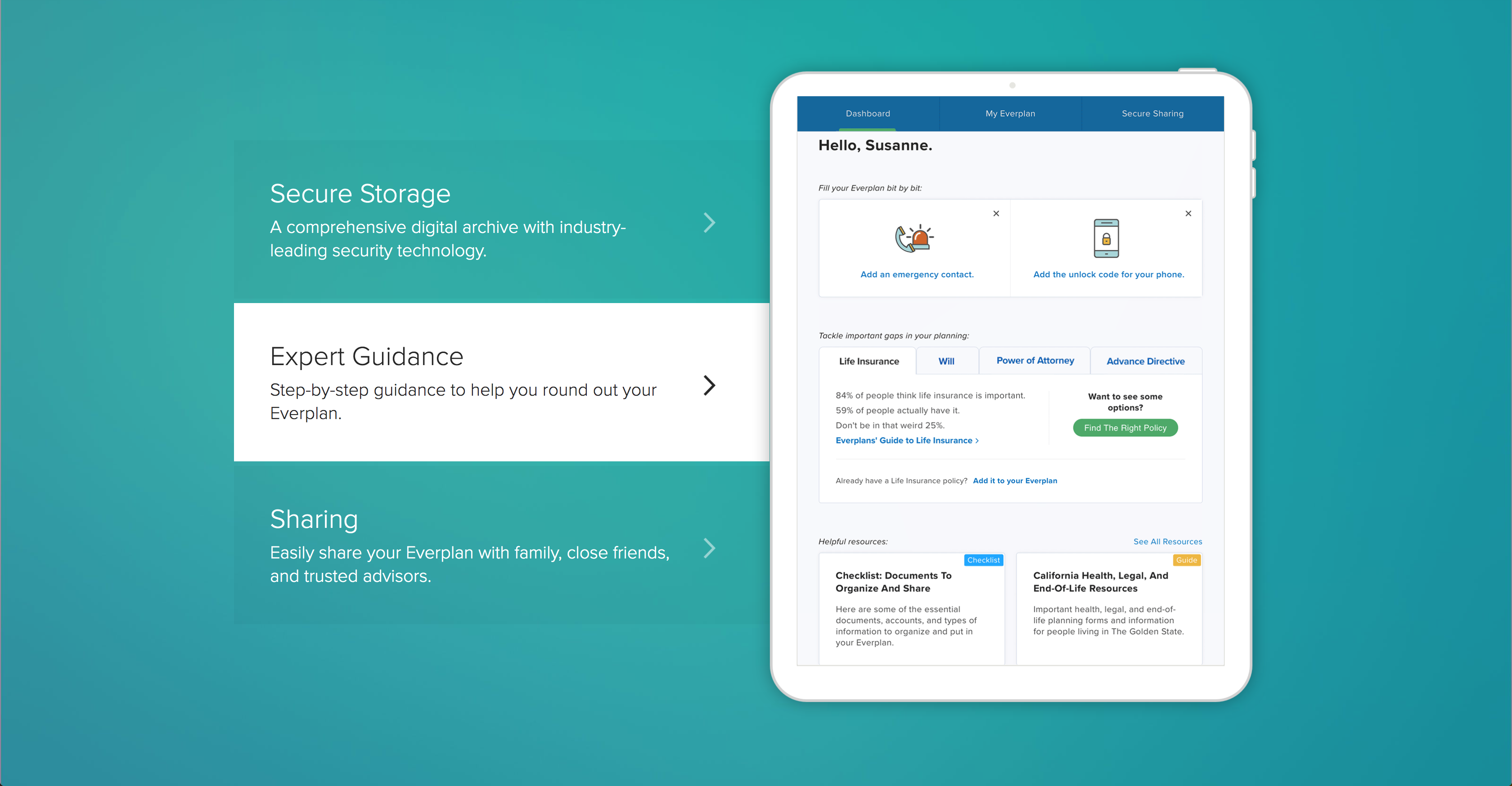 Everplans gallery image