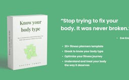 Know your body type  media 2