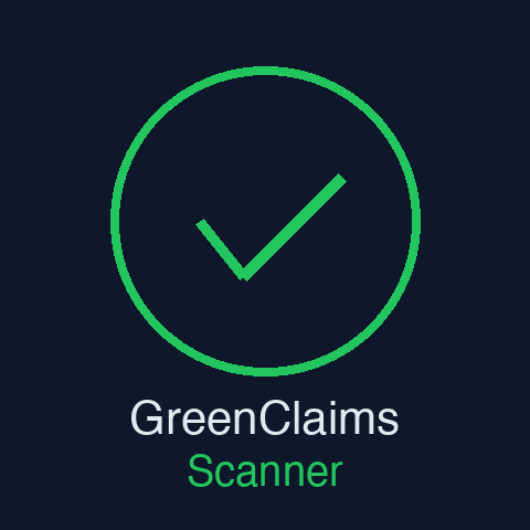 GreenClaims Scanner