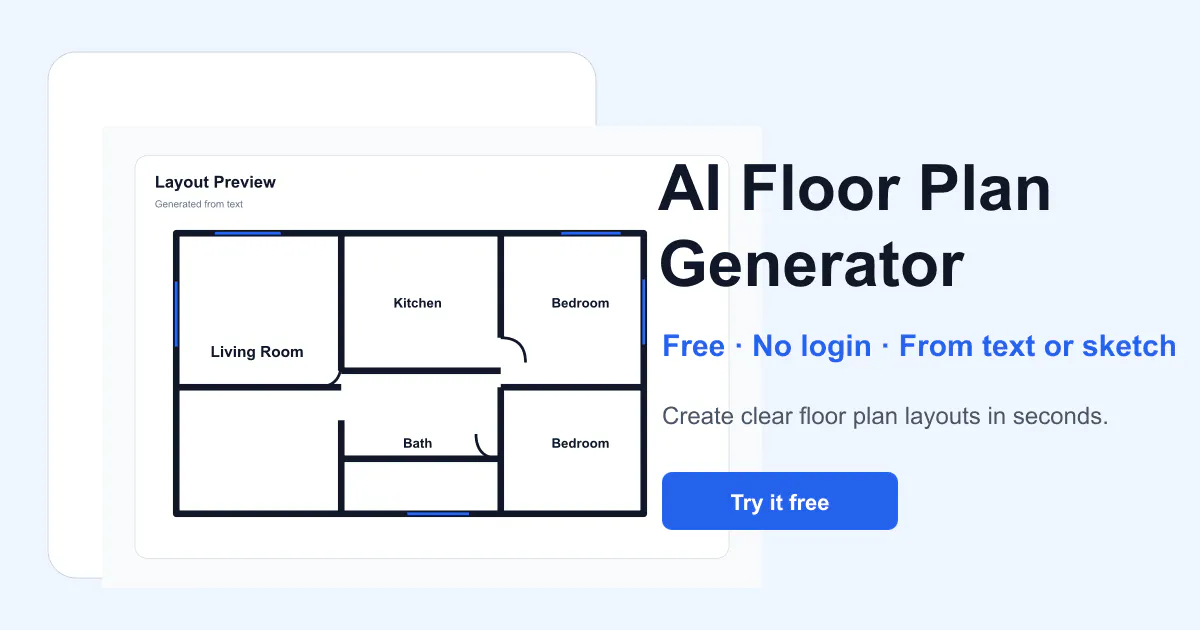 AI Floor Plan Maker gallery image