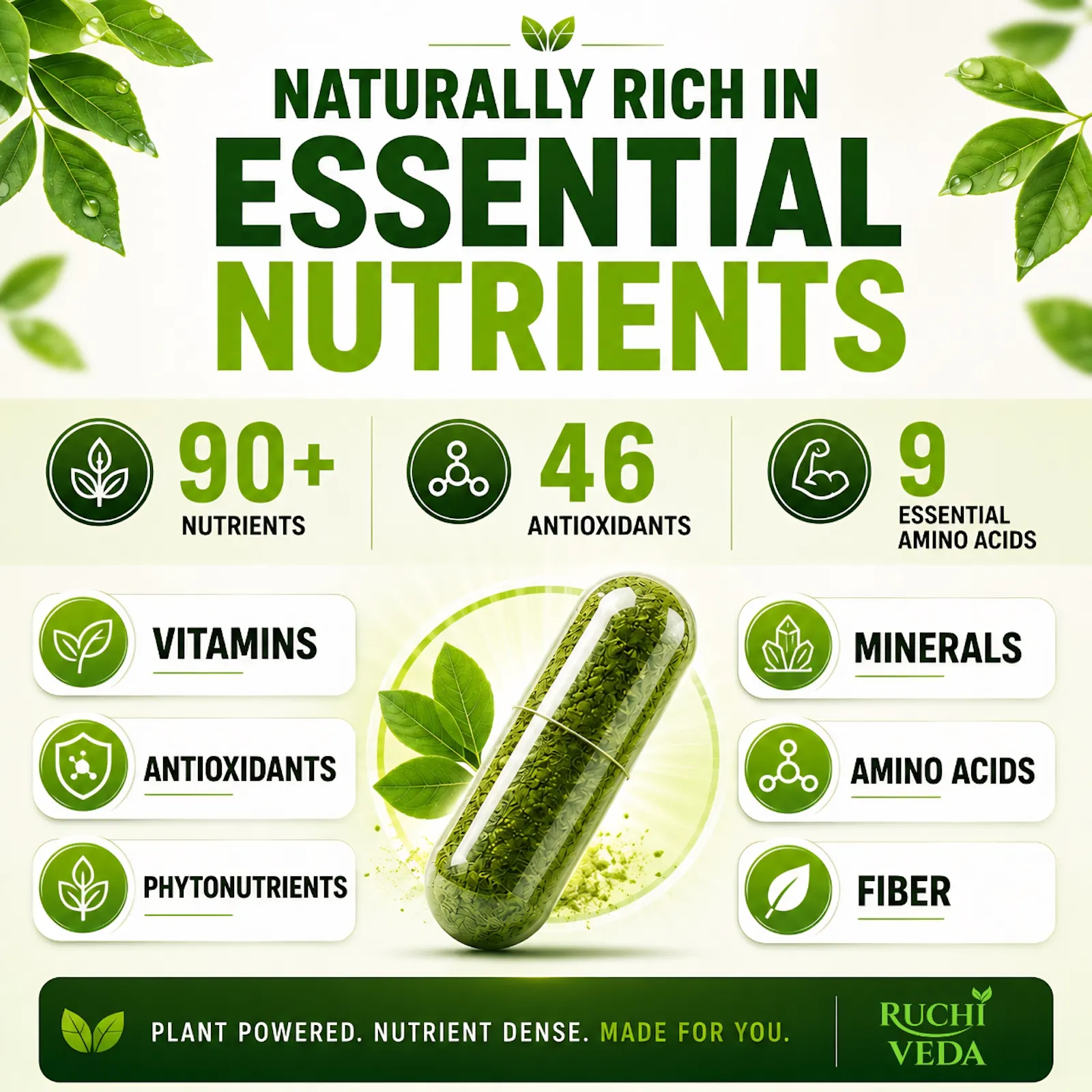 Pure Moringa Leaf Powder & Capsules screenshot 3