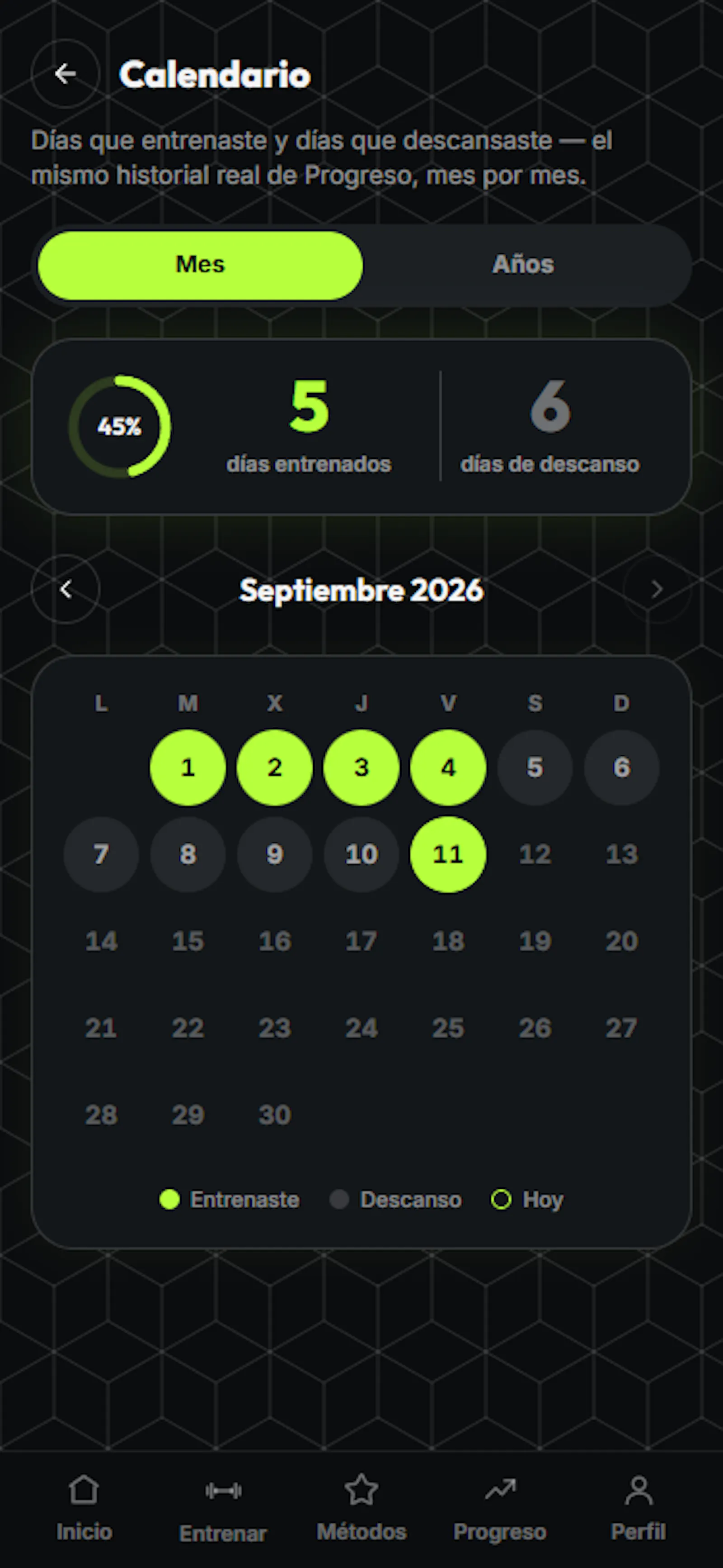 SteelCoach screenshot 1