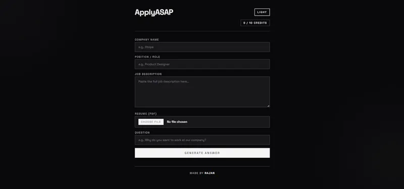 ApplyASAP screenshot 3