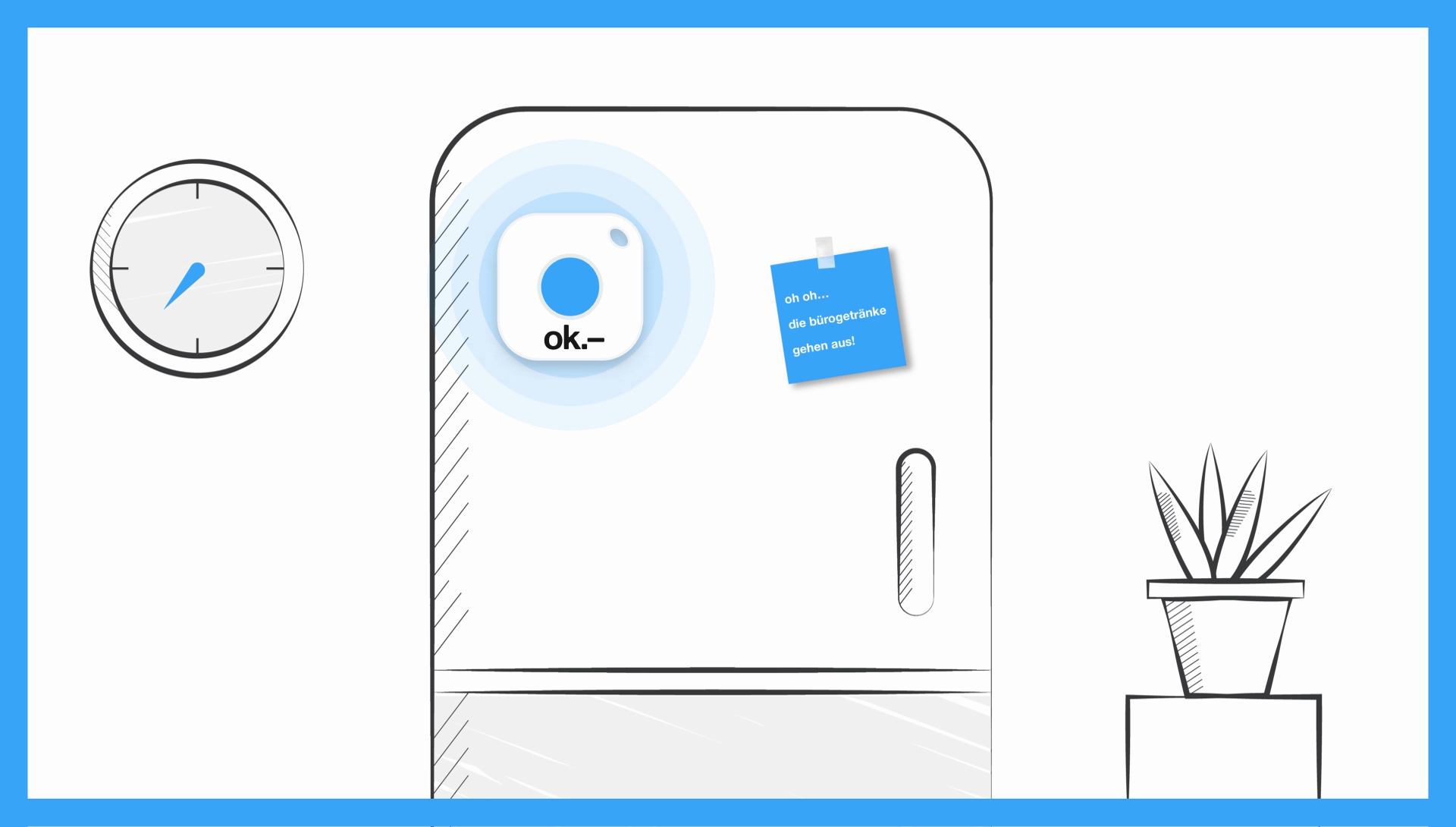 Swiss Retailer launches connected shopping button.
