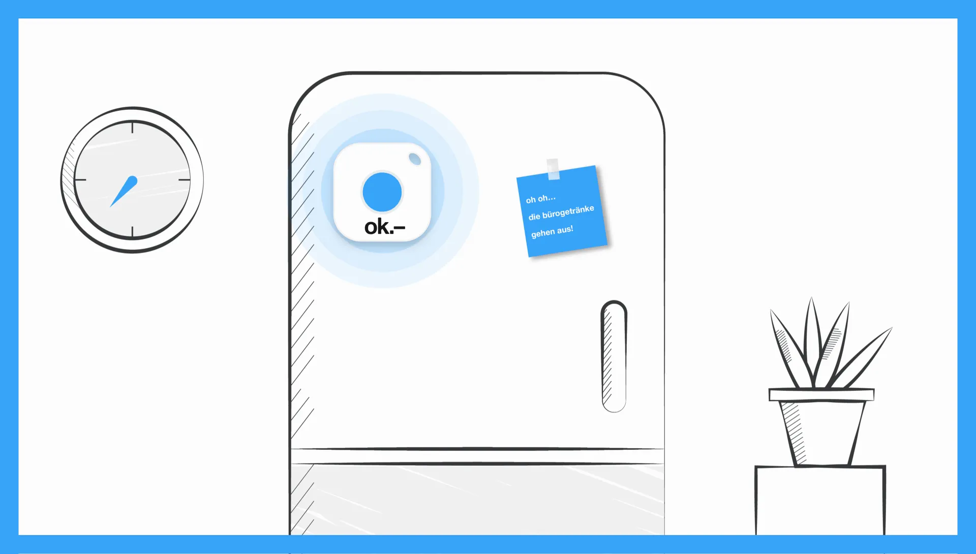 Swiss Retailer launches connected shopping button.