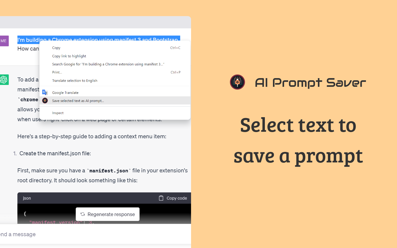AI Prompt Saver media 2
