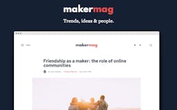 Maker Mag media 1
