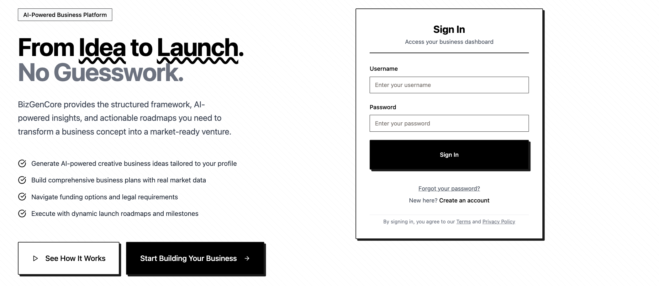 The future of Business launch gallery image