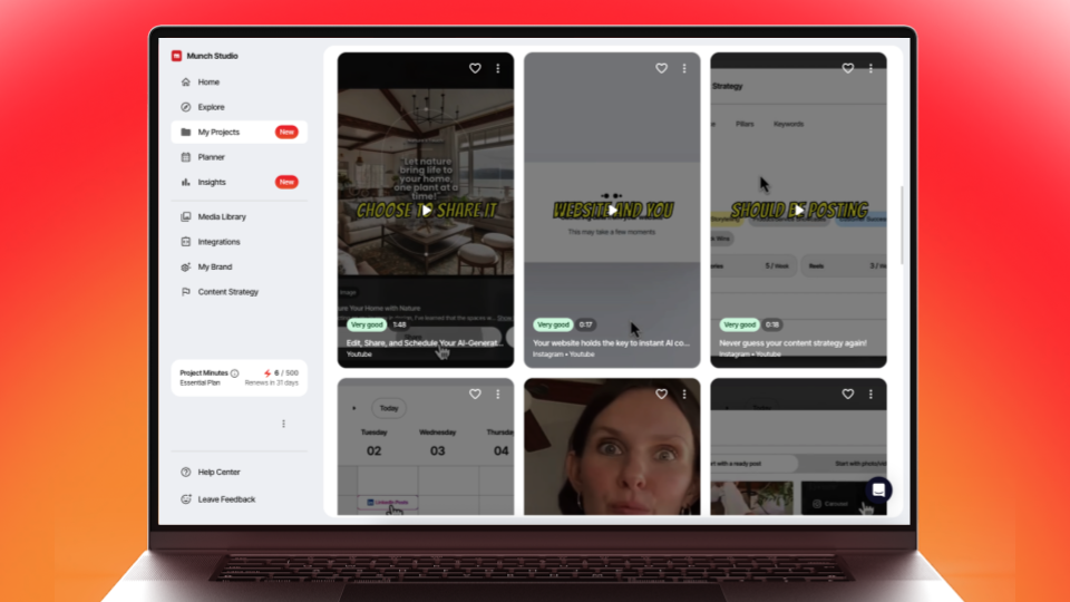 Munch Studio - Screenshot 3 showing product features and functionality
