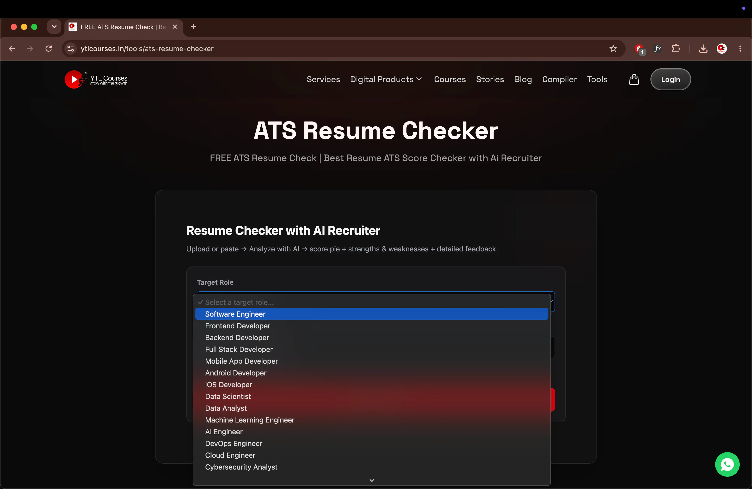 ATS Resume Score Checker gallery image