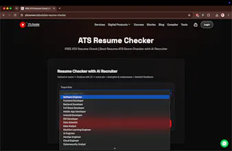 ATS Resume Score Checker gallery image