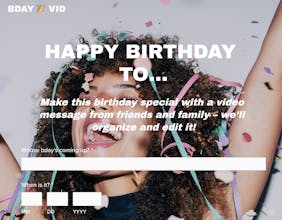 BDAY VID gallery image