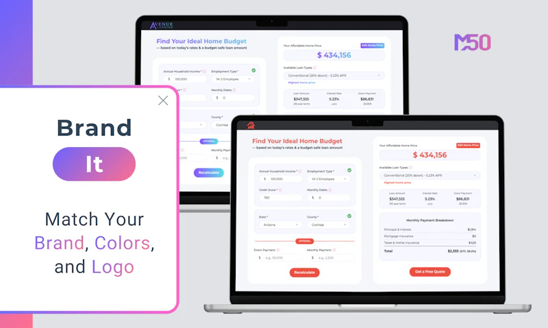 Mortgage50 – Affordability Calculator screenshot 6
