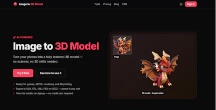 Image to 3D Model gallery image
